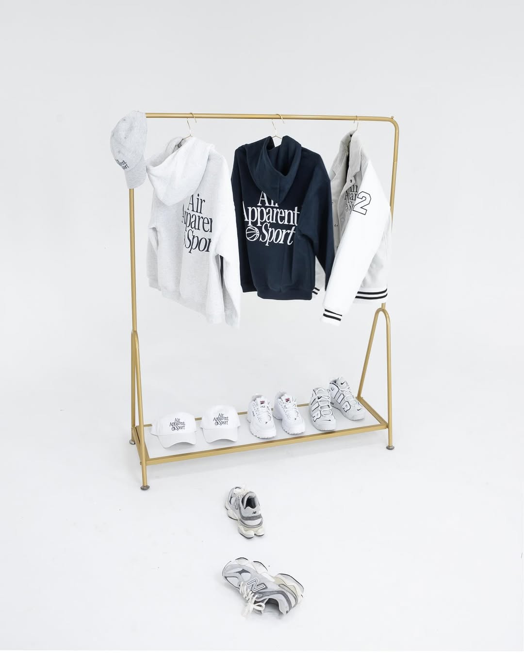 Glam station and lifestyle set in a Miami photo studio