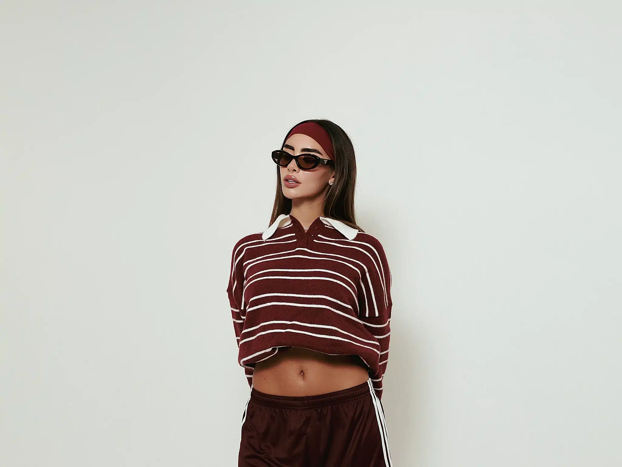 Athleisure content shoot at a Miami content studio